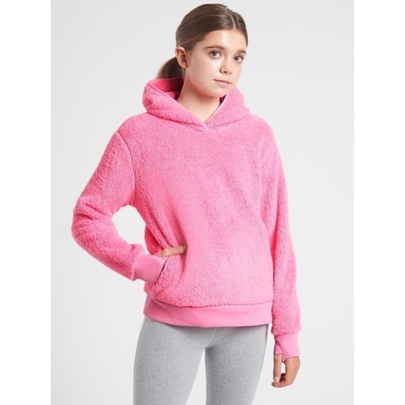 Athleta Other - Athleta Girl So Snug Sherpa Hoodie 2.0 Size L 12 NWT